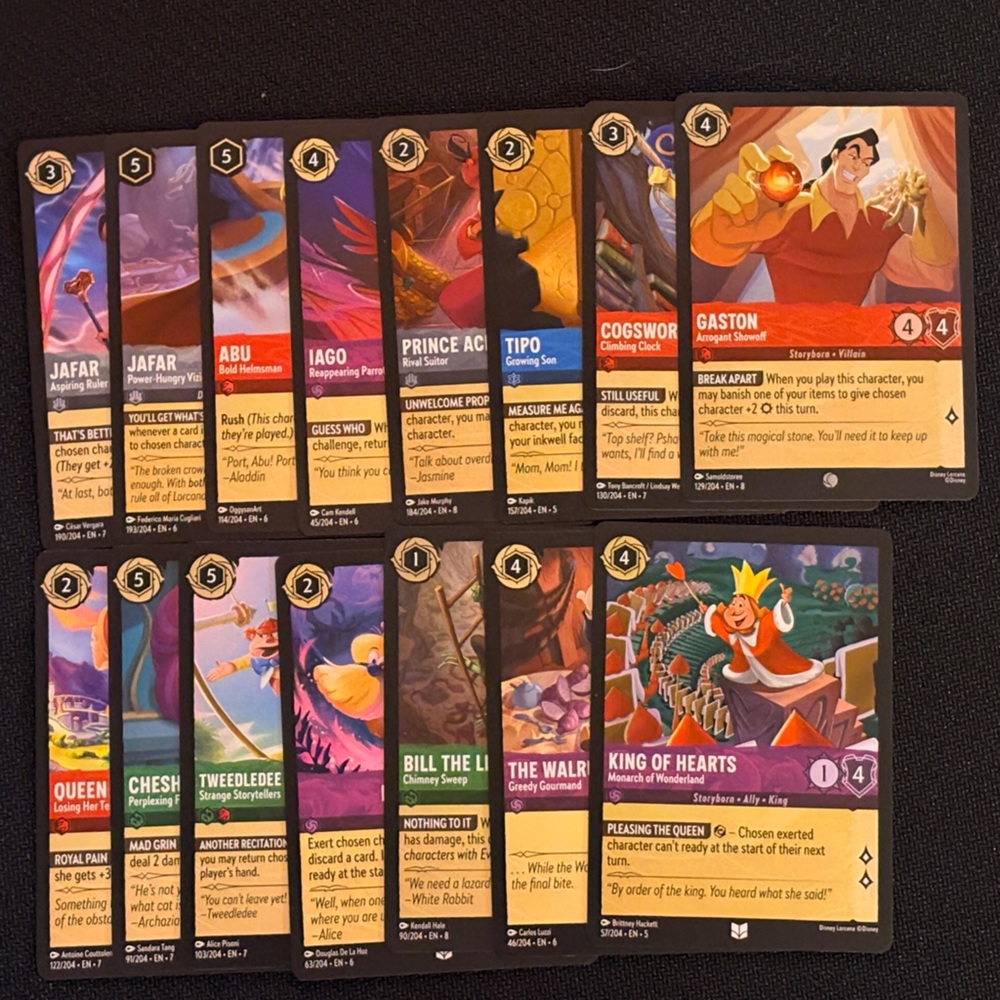 Disney Lorcana Card Bundle #4